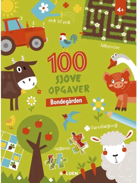 100 lustige Aufgaben: Der Bauernhof (ab 4 Jahren) - Hobby - Broschüre