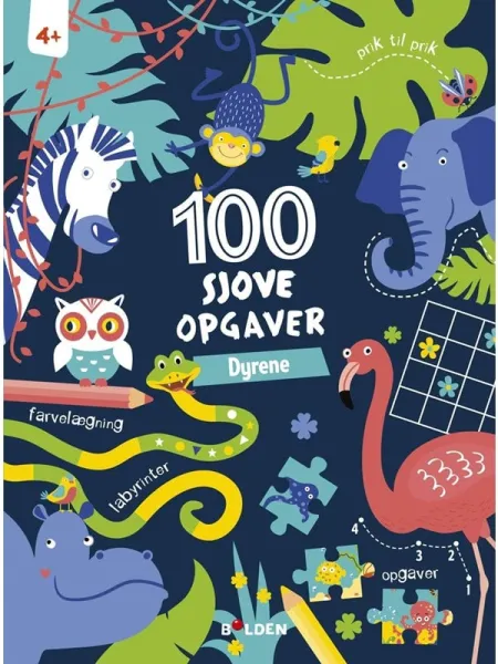 100 lustige Aufgaben: Die Tiere (ab 4 Jahren) - Hobby - Broschüre