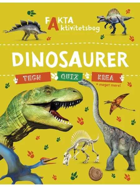 Fakta-Aktivitätsbuch: Dinosaurier - Kinderbuch - Broschüre