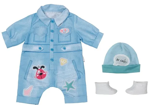 Baby Born Luxus Jeans Overall 43 cm